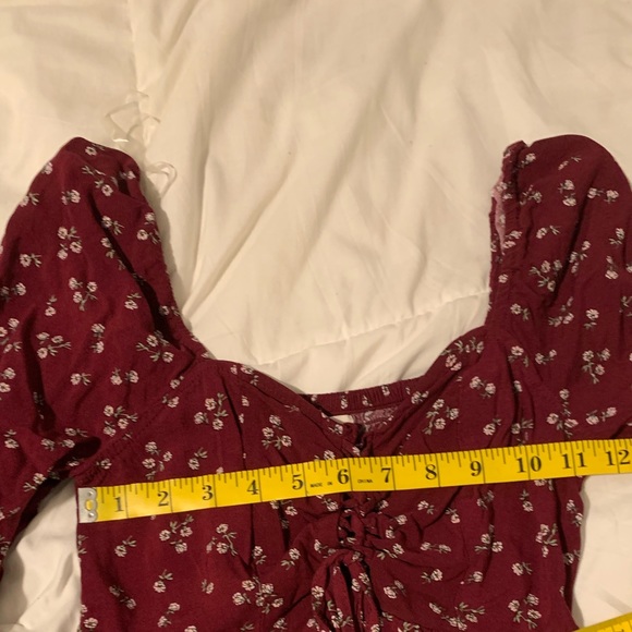 NEW W/ TAG Aeropostale Off the Shoulder Floral Top - Picture 6 of 6